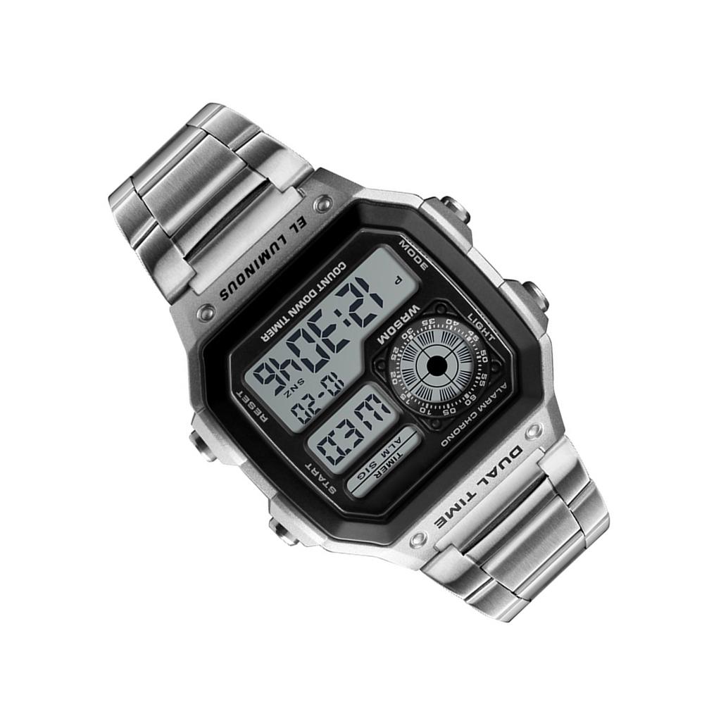   Sport Stainless Steel Men    Water-resistant Digital Backlight Man Wristwatch Male Relogio Musculino Chronograph