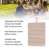 Foldable Camping Sitting Pad Water Proof Lightweight Folding Sitting Cushion for Hiking Backpacking 44x32cm Khaki