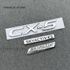 3d ABS for Mazda CX-5 13-25Year EditionABS ChromeLogo BYD Emblem Letters Stiker Car Trunk Badge Auto Parts Accessories