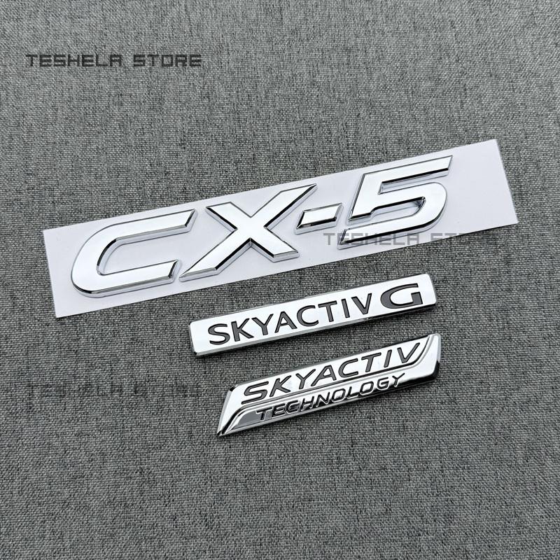 3d ABS for Mazda CX-5 13-25Year EditionABS ChromeLogo BYD Emblem Letters Stiker Car Trunk Badge Auto Parts Accessories