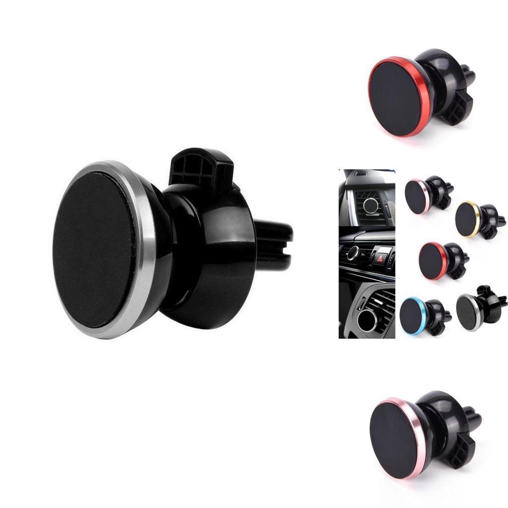Car Holder Universal 360 Degree Magnetic Car Phone Holder Gps Stand Air Mount Vent Magnet