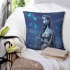 Corpse Bride Emily Pillowcase Printed Polyester Cushion Cover Gift Throw Pillow Case Cover Car Square 40X40Cm