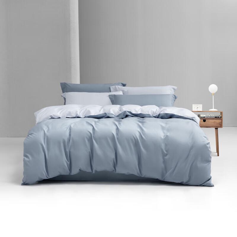Mercury Home Textiles Однотонный комплект постельного белья из четырех предметов