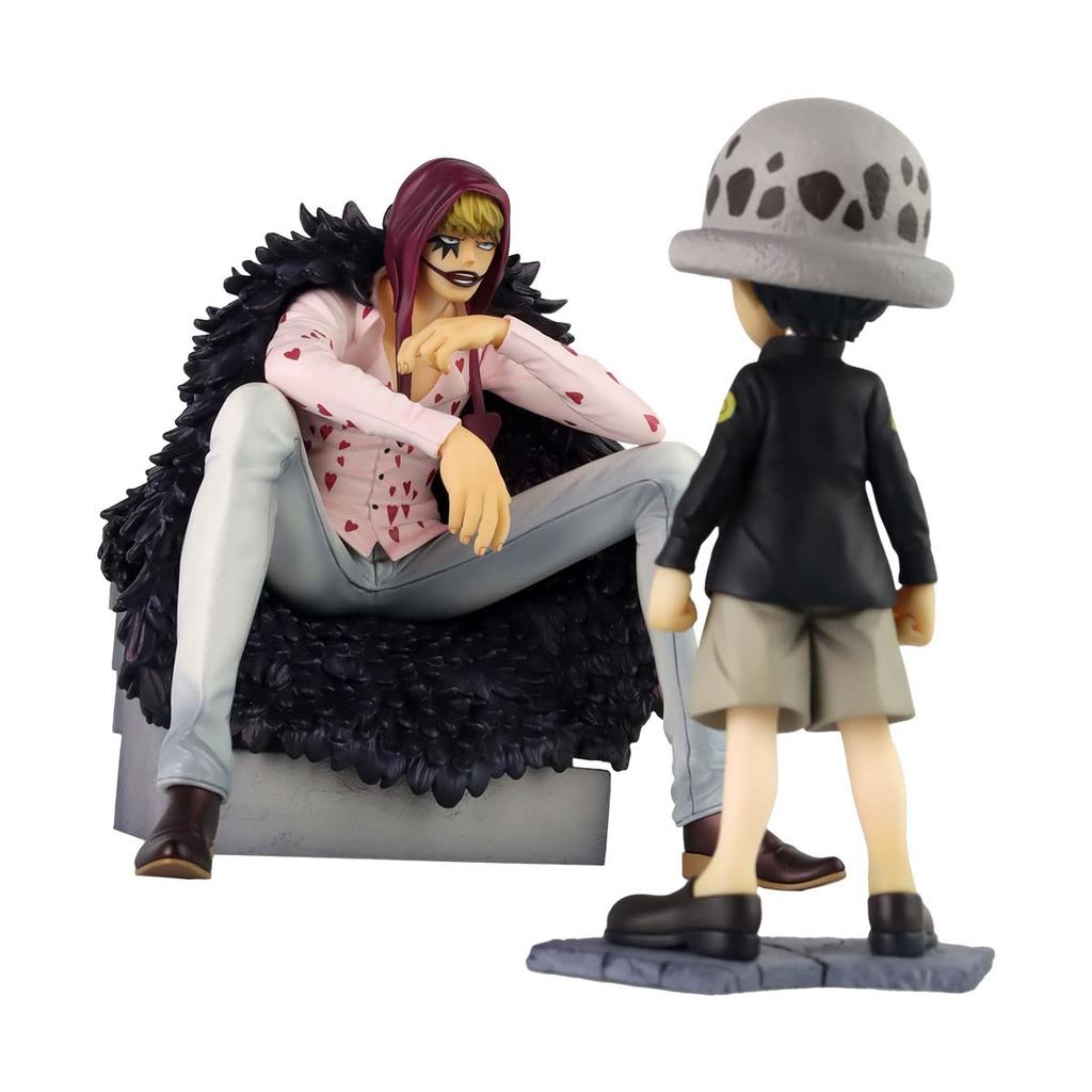 MegaHouse One Piece Corazon Law Statue Excellent Model 17cm - & - Li. Ed. P.O.P.