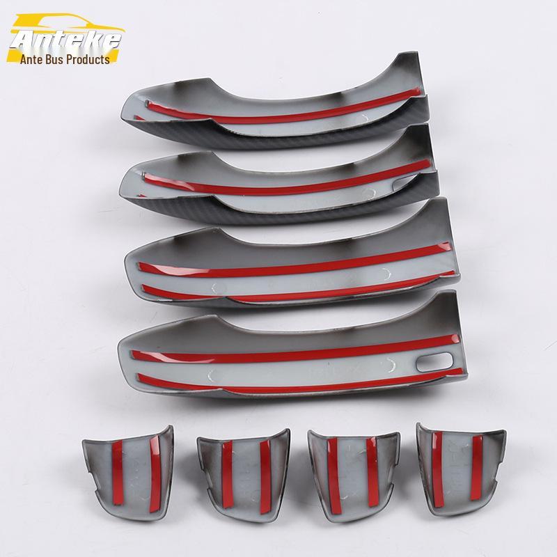 MG 18 HS Handle Trim: Bright Strip Door Armrest Sticker Accessory