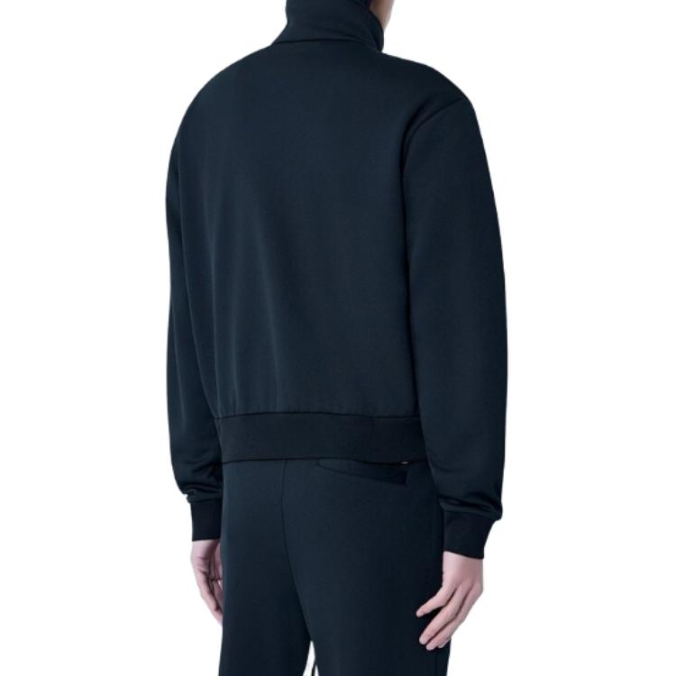 Moncler SS26 Logo Color Block Hoher Kragen Langarm Jacke Herrenjacken L10918G00037899A1999