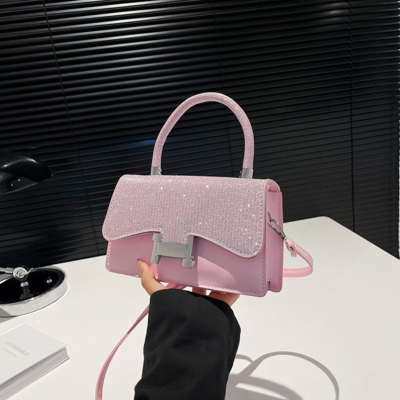 Niche Texture Foreign Style New Versatile Small Square Bag Women's Spring High-end Design Trend Retro Light Luxury Messenger Bag