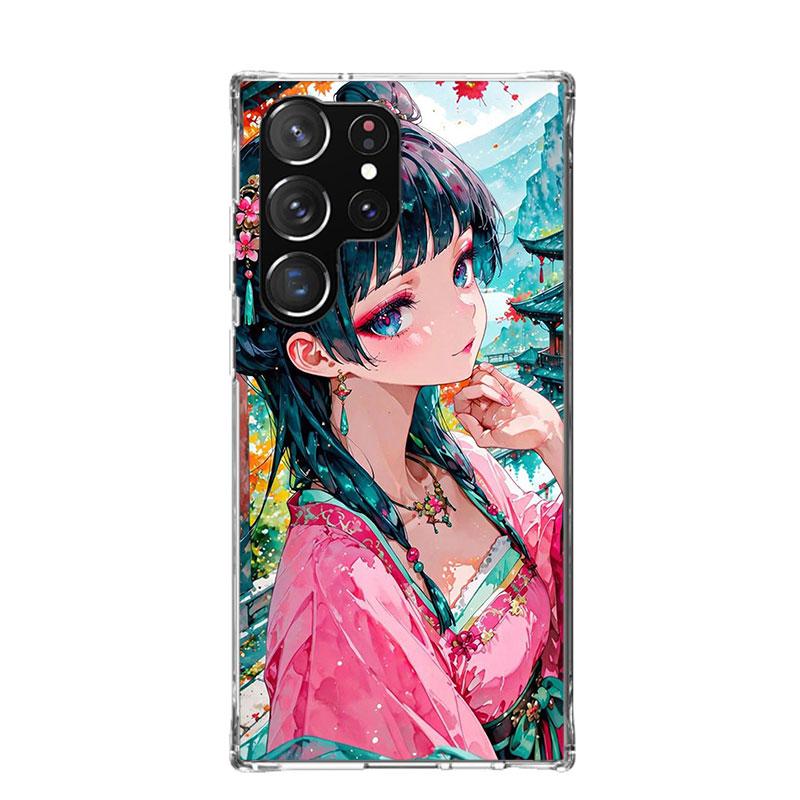 A-Apothecary D-Diaries Maomao Phone Case For Samsung Galaxy S26 S25 Edge S24 S23 FE S22 Ultra S21 Plus S20 + Fundas Cover Coque