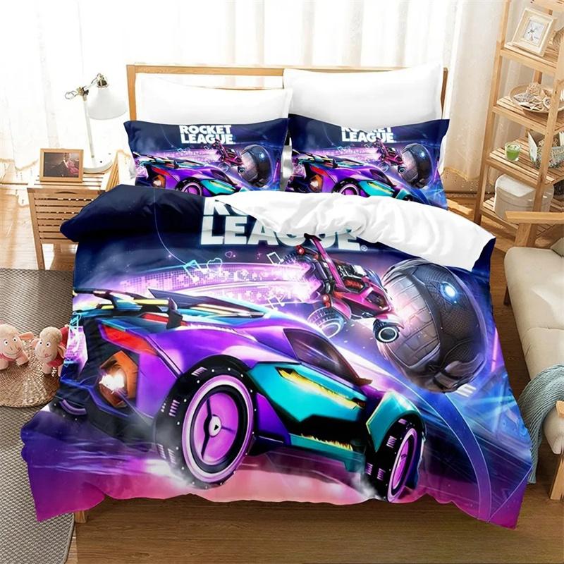 

Anime Panty Stocking Garterbelt Bedding Sets exquisite bed supplies set duvet cover bed comforter set luxury birthday gift Tool 135x200cm 2pcs