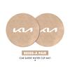 For KIA Car Water Cup Mat Coaster Non-Slip Pad Interior Accessories Ceed Sportage Rio K5 K2 Optima Cerato Venga Sedona