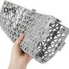 Kitchen Floor Mat Hollow Twill Pattern Odor-Free Flexible Easy Install Rug Large Shower Mats for Inside Shower Easy Drain Bath Mat