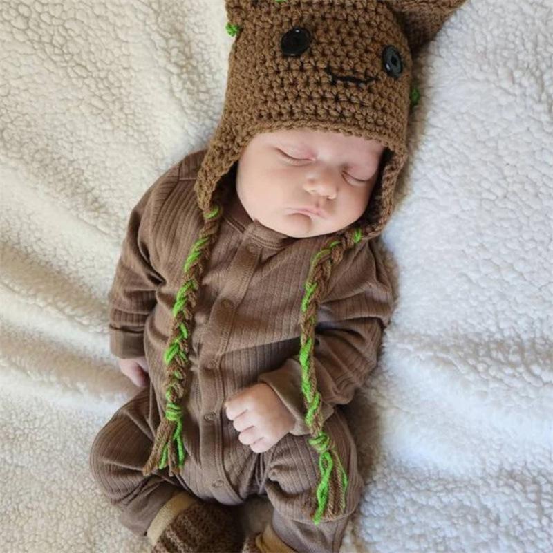 Nouveau Boshi Crocheté à la Main Cagoule Kippa Bonnet Chapeau Adulte Docteur