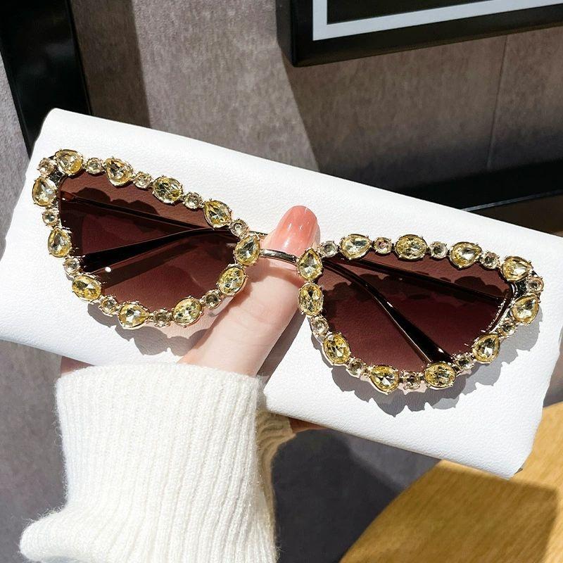 Fashion High-Quality Full Diamond Sunglasses Trendy DS-W22 New