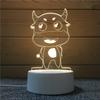 3d Nightlight Vision Bedroom Creative Desk Lamp Diy Holiday Gift Usb Direct Plug