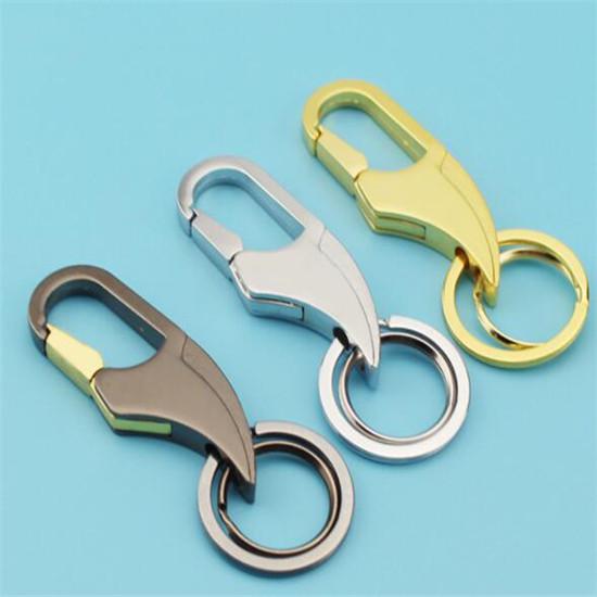 

Брелок для ключей автомобильный металлический поясной брелок бизнес креативные подарки для мужчин серебряный