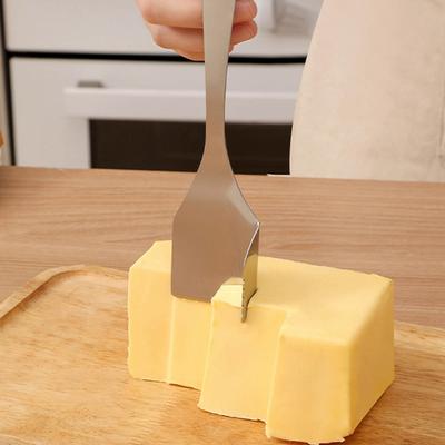 Stainless Steel Cheese Cutter Slicer Food Grade Cheese Butter Cutter Cake Spatula Cheese Tools