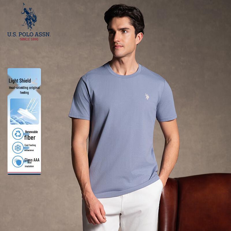 U.S. POLO ASSN. Men s Ice Cool Cotton Short Sleeve T-Shirt L