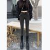 Simple Jeans Women's Autumn and Winter 2025 New High Waist Slim Skinny Elastic Versatile Small Foot Jeans Tide