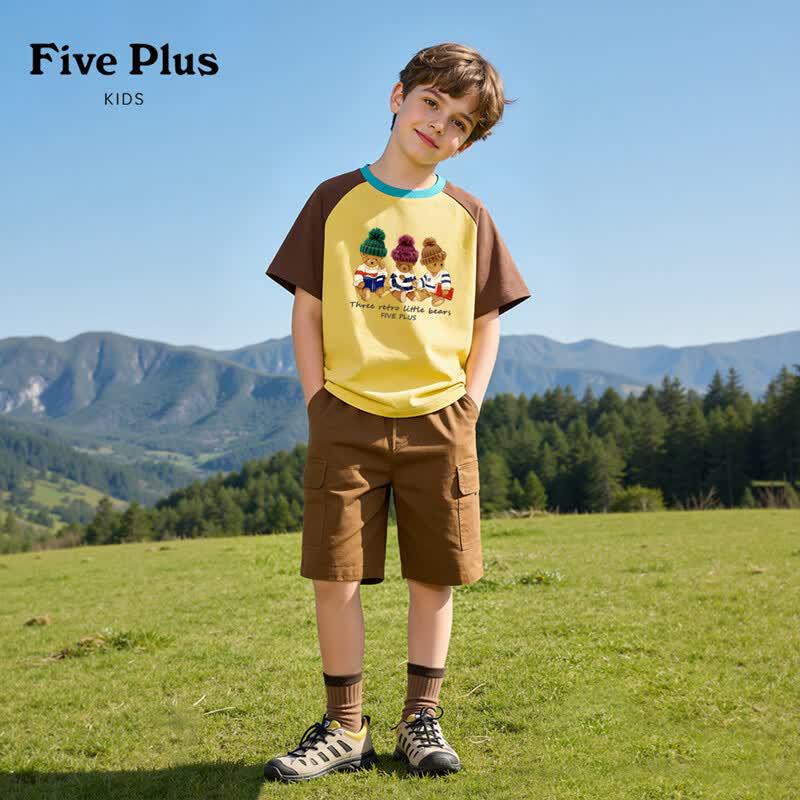 

FivePlus Boys Summer Short Sleeve T-Shirt 120