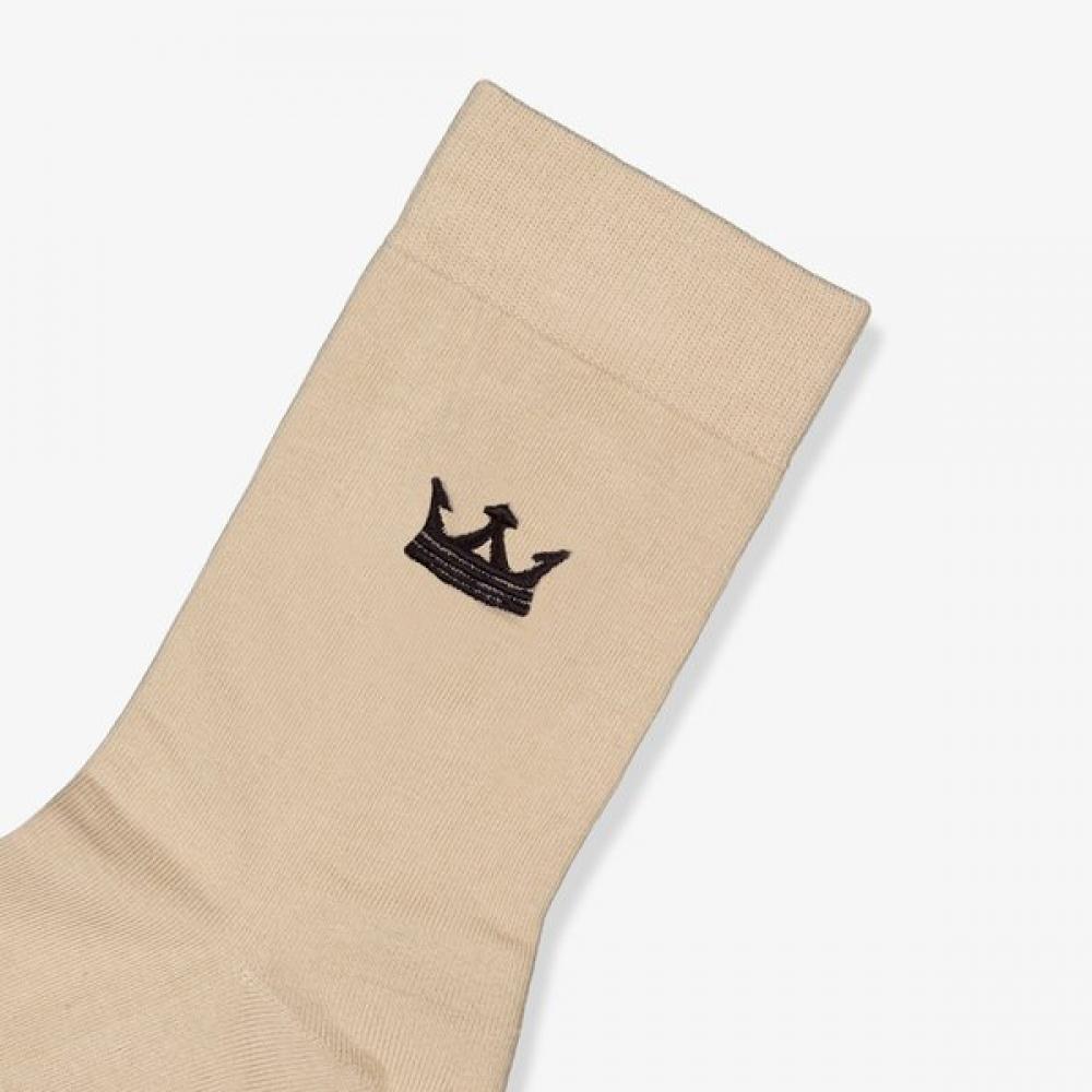 Lambda Women Lux Comfort Socks Mid Beige 52917