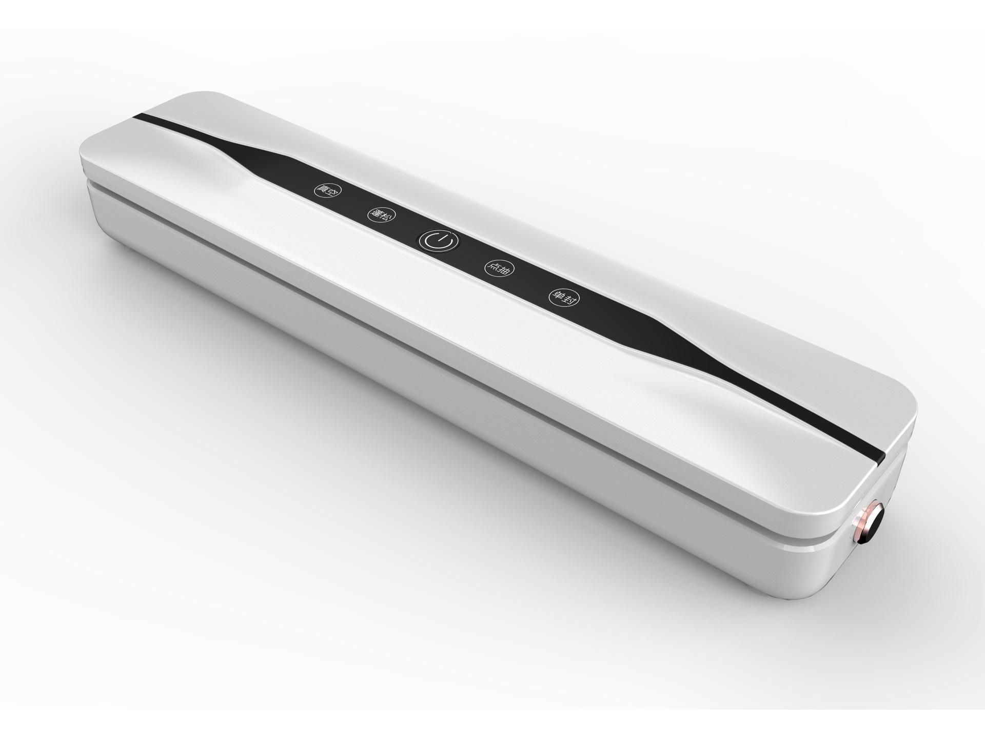 

Мощный беспроводной вакуумный упаковщик для дома и кухни со встроенным ламинатором Style 1 Ivory. English packaging слоновая кость