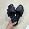 Fashion Flat Bottom Summer Retro Women Slippers Cross Strap Design Vacation Beach Shoes Trend Brand Walking Soft Leisure Ladies Slides
