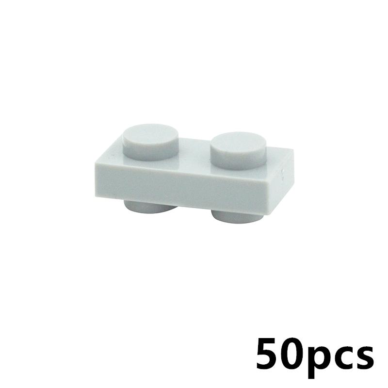 

50 ШТ 1x1 1x2 2x2 1x4 w. Ручки з обох боків Спеціальні пластини DIY Технічні цеглинки MOC Будівельні блоки Деталі Креативні іграшки для дітей
