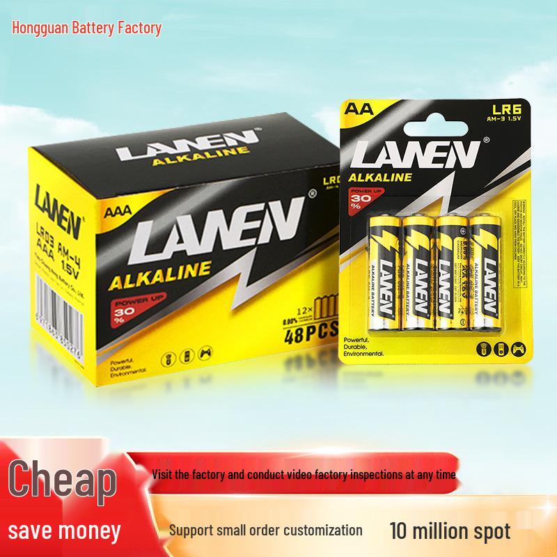 LR6 AA & LR03 AAA Alkaline Batteries for Electric Toys - Assorted Sizes
