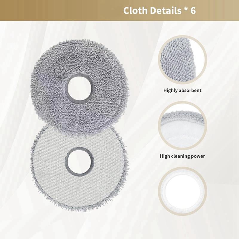 22 Pcs Replacement Parts Kit For Dreame L20 Ultra/L30 Ultra Robot Vacuum Cleaner