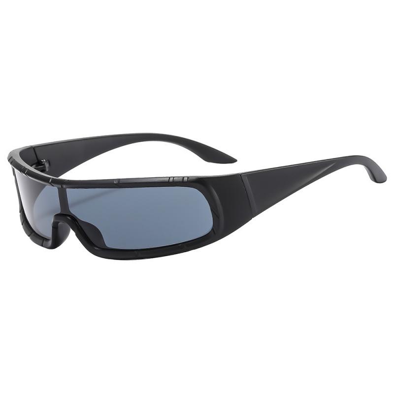 Fashionable One-piece Punk UV Protection Personalized Outdoor Cycling Sunglasses
