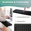 1/2pcs Shaped Desk Pad with Wrist Support,Non-Slip Foam Base Ergonomic Forearm Rest,Comfortable for Computer Work, Mouse Pad