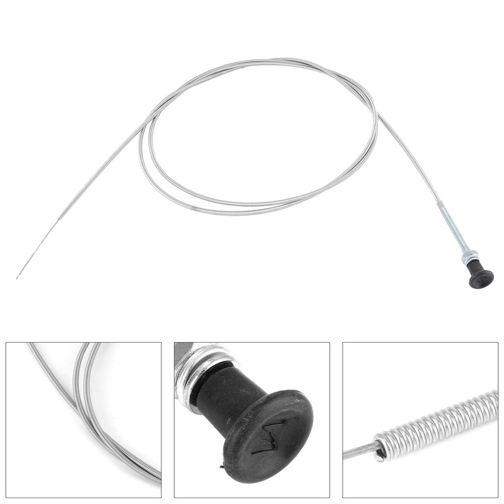Universal 96in Car Throttle Cable Push Pull Choke Control Line for Go Kart Motorcycle Accessory