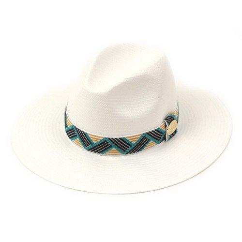 Yunibeosyeolkemiseuteuli Cool Line Summer Long White Fedora