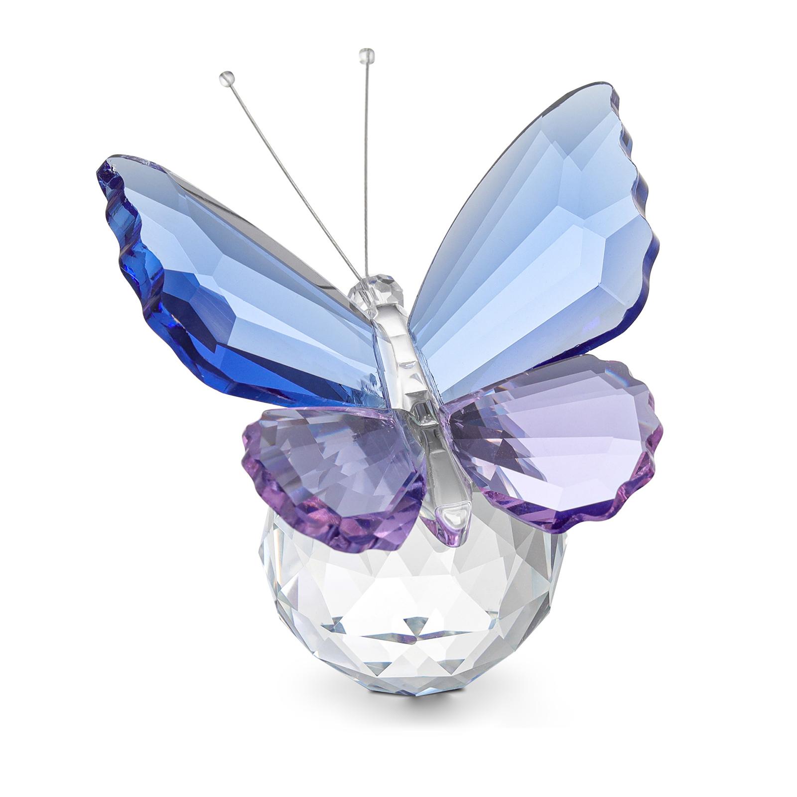 

Crystal Butterfly Statue Sparkling Desktops Decorations Colorful Butterfly Shaped Ornament Simulated Insect Sculpture 3