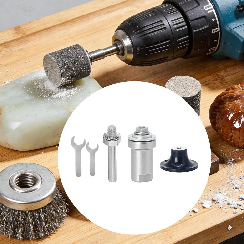 Connecting Rod Kit Adaptor Electric Drill Part Conversion Angle Grinding Adapter for Polishing