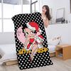 B-Betty Girl B-Boops Microfiber Beach Towel Absorbent Quick Dry Soft Yoga Swimming Resort Mountain Climbing Towel
