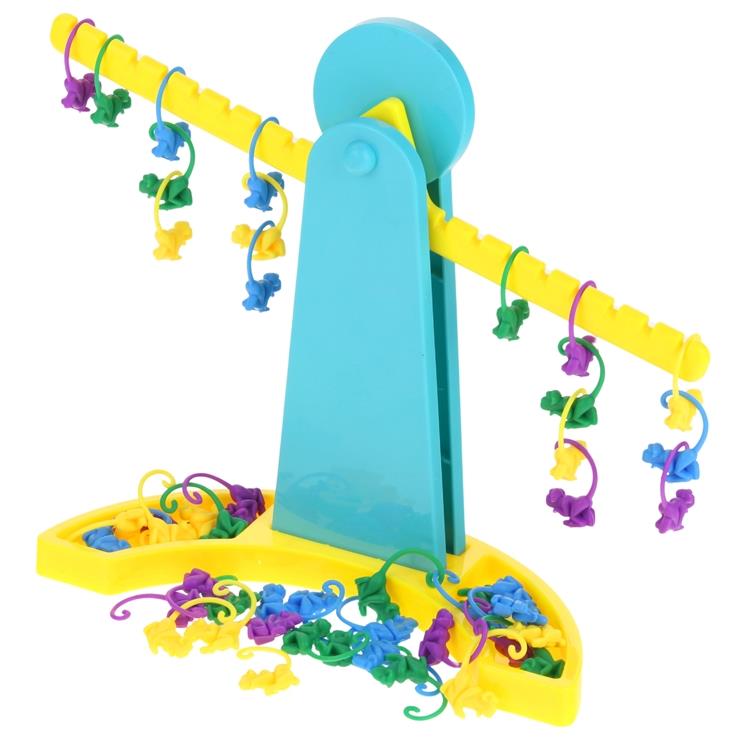 Balance Scale Arcade Game Falling Flying Hanging Monkeys