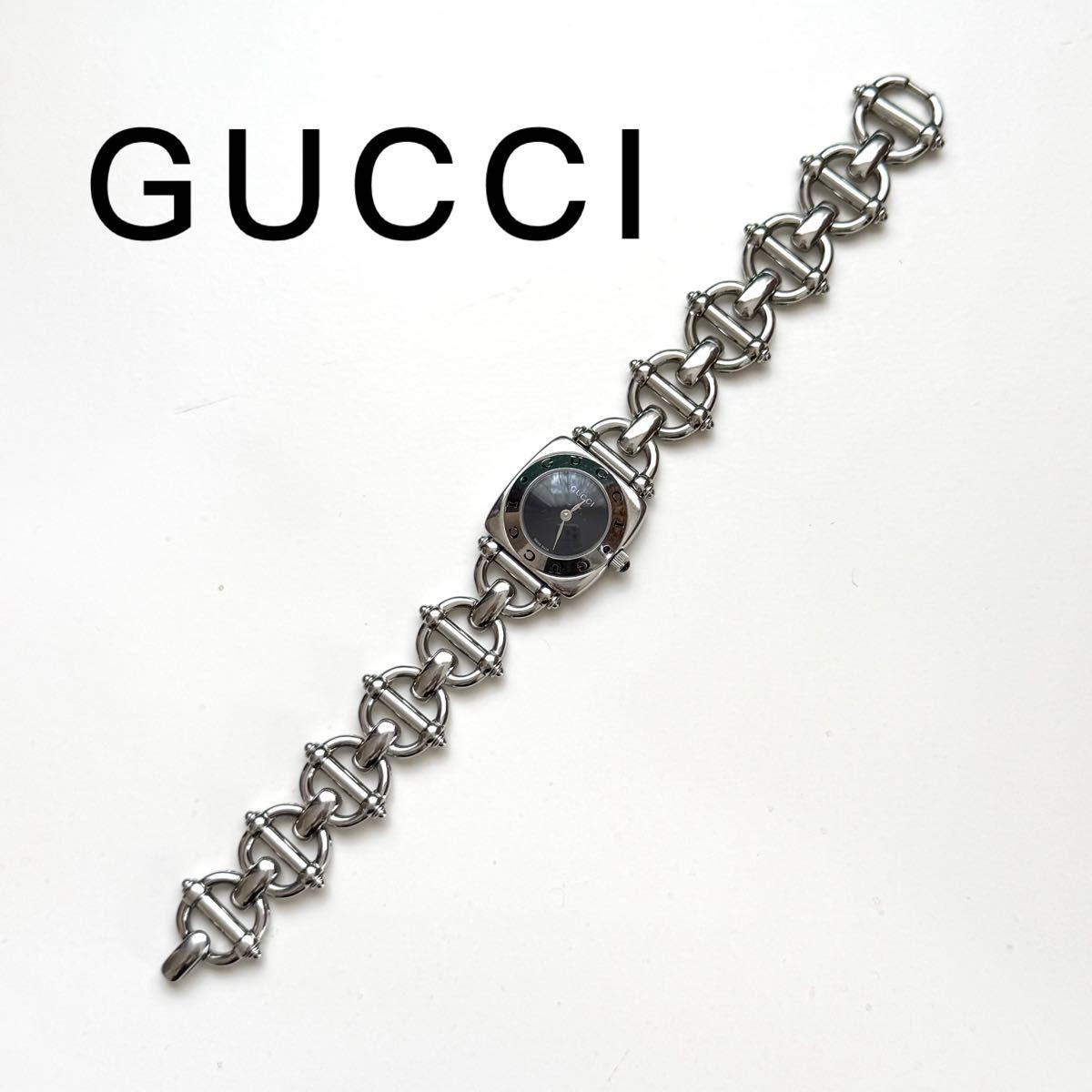 Used GUCCI Gucci 6400L Vintage Watch Bangle Chain Brand Watch Quartz Operation
