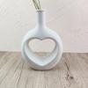 Silicone Flowerpots Mold DIY Concrete Moulds Heart Shape Jar Mould Garden Desktop Decoration Silicone Vase Molds for DIY