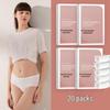30 Pairs Disposable Cotton Underwear for Men & Women - Sterile, Wash-Free, Ideal for Travel