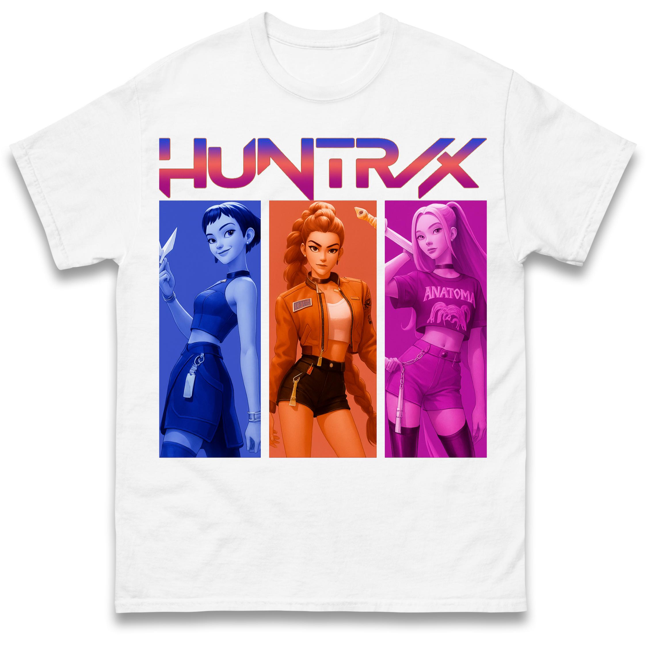 Huntrix T-Shirt Tshirt Mens Womens Tops Unisex Tees 100% Cotton M