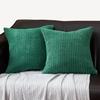 Nordic Corduroy Throw Pillow - Modern Sofa Cushion with Corn Kernel Design