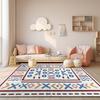 Simple Line Print Carpet for Home Living Room Full Spread Coffee Table Sofa Big Size Rug Homestay Hotel Decoration Anti-slip Mat