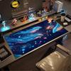 Tar Sea Mystic Fish Dreamy Swimming Durable Rubber Table Mat Accesorios Para Laptop Alfombrilla Ratn Gaming Desk Mat