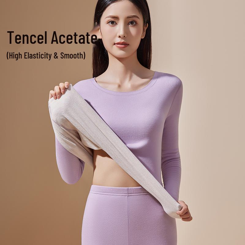 Cosmo Lady Damen Daunen Tencel Thermounterwäsche Set