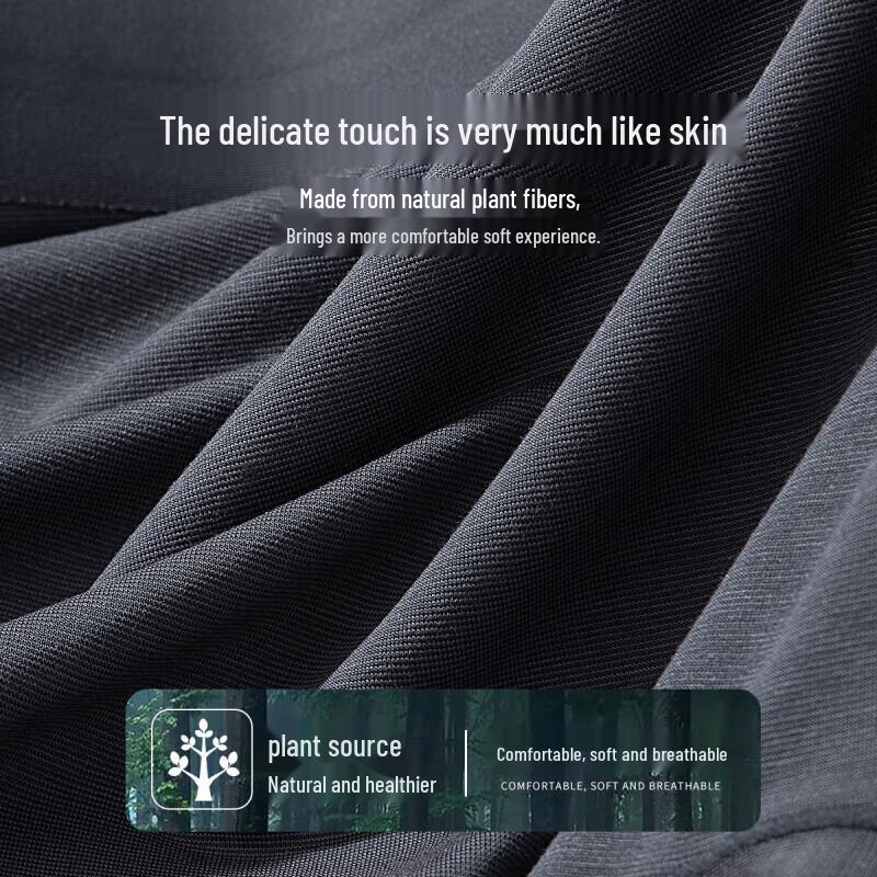 LANGSHA Men's 80S Modal Silk Antibacterial Boxer Briefs