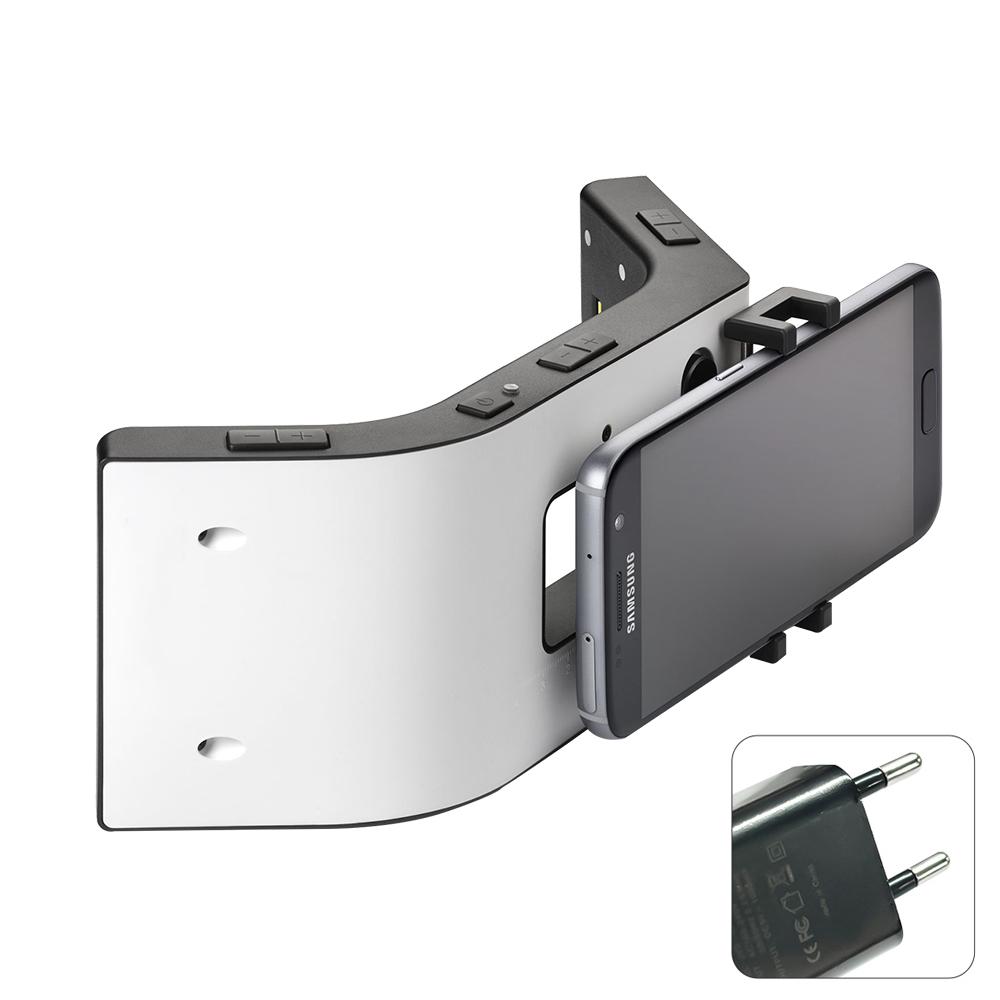 Dental Orthodontics Equipment Mobile Photography Lighting Flash Light Adjustable Led Dental Oral Filling Lamp With Bracket