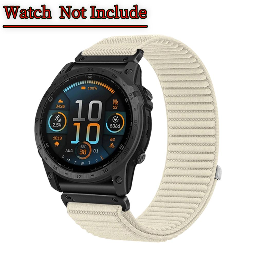 Cinturino in Nylon a Ciclo 20 22 26mm per Garmin Fenix 8 Enduro 3 2 Fenix E Cinturino Quick Fit Accessorio per Orologio Garmin Fenix 7X/6X/5X