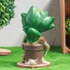 Realistisch Vleesetend Plant Decoratief Ornament Creatieve Hars Beeldje Woondecoratie voor Slaapkamer Woonkamer Bureau Ornament