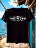 MotL MOH 4 Groe XXL  Oversized T-shirt - Black Tiger Head & Bold MOH Graphic Print